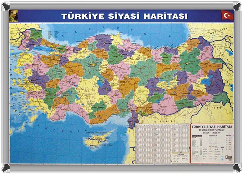 TÜRKİYE SİYASİ HARİTA