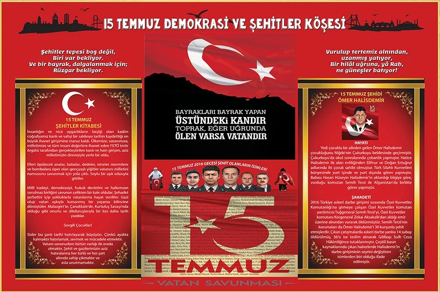 15 TEMMUZ KÖŞESİ PLEKSİ