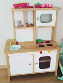 DOĞAL AHŞAP MUTFAK KÖŞESİ