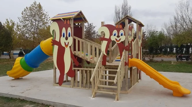 AHŞAP SİNCAP BAHÇE OYUN PARI