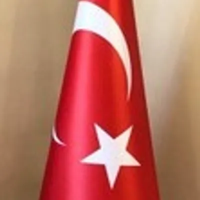MAKAM BAYRAĞI KOLALI SATEN SİMLİ