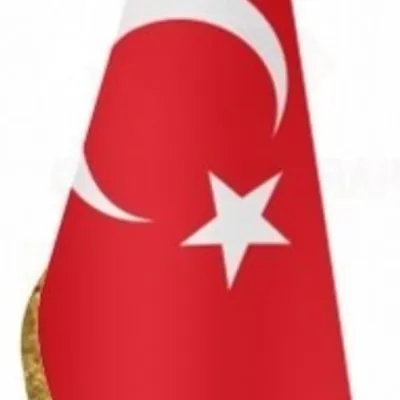 MAKAM BAYRAK KOLALI SATEN SİMLİ