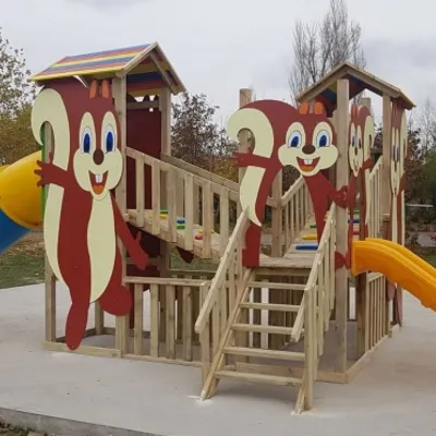 AHŞAP SİNCAP BAHÇE OYUN PARI