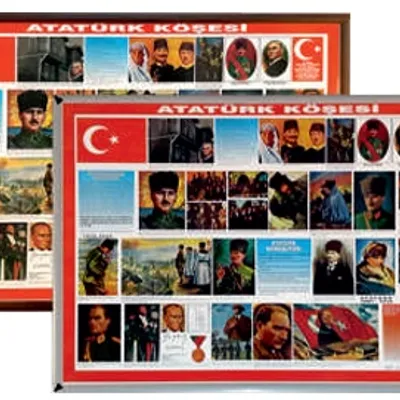 ATATÜRK KÖŞESİ ALÜMİNYUM ÇERÇEVE