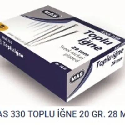 TOPLU İĞNE 20 GR 28 MM MAS